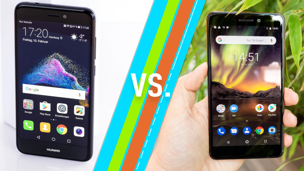 Huawei P8 Lite 2017 vs. Nokia 6.1