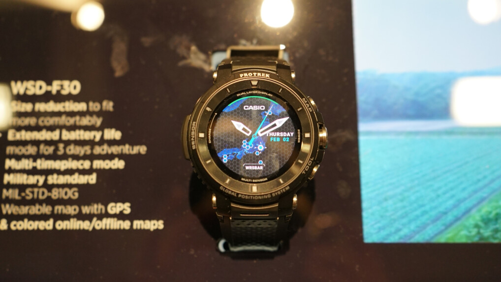 Die neue Casio PRO TREK Smart WSD-F30.