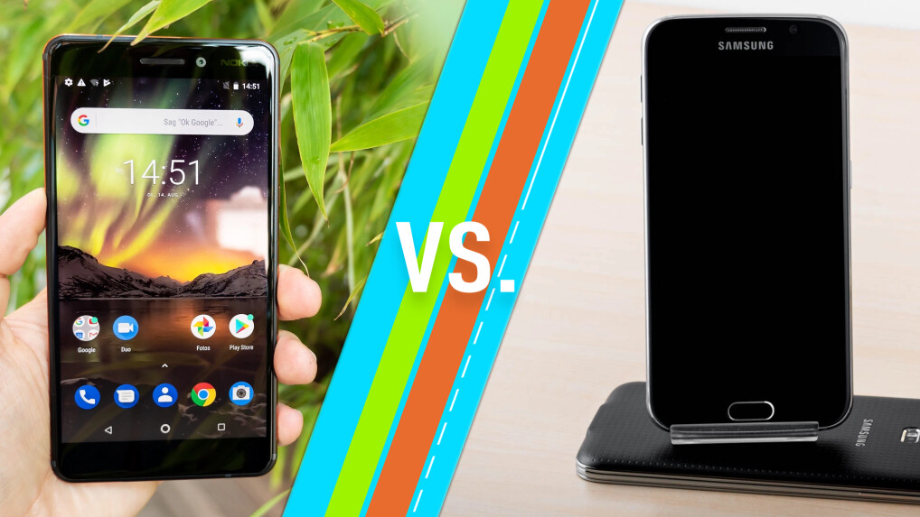 Nokia 6.1 vs. Samsung Galaxy S6