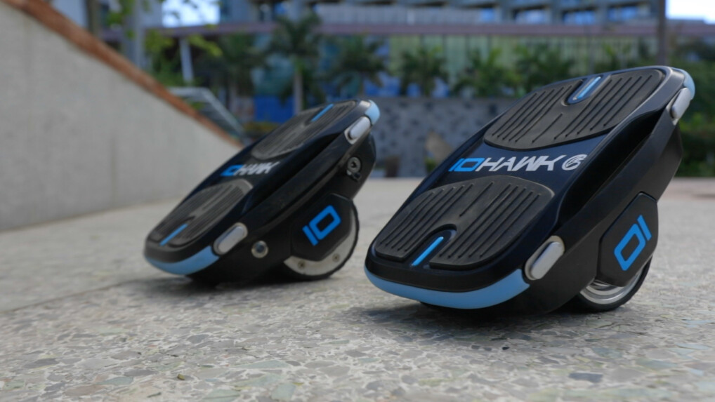 In den NXT Skates steckt jeweils ein Motor mit einer Leistung von 250 Watt.