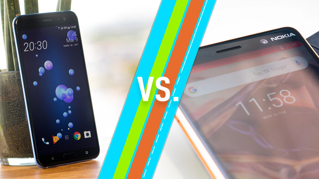 HTC U11 vs. Nokia 7 Plus
