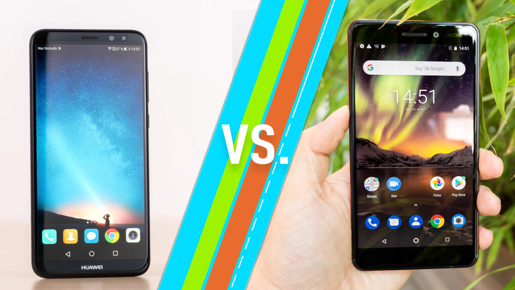 Huawei Mate 10 Lite vs. Nokia 6.1