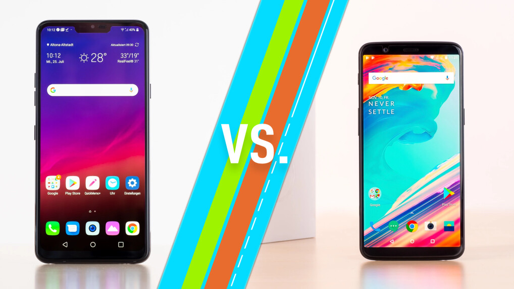 LG G7 ThinQ vs. OnePlus 5T