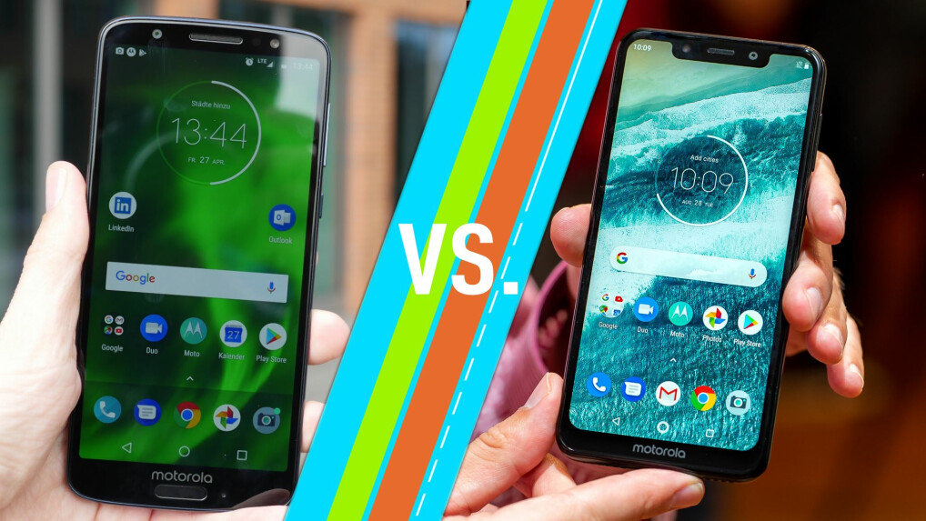 Moto G6 vs. Motorola One
