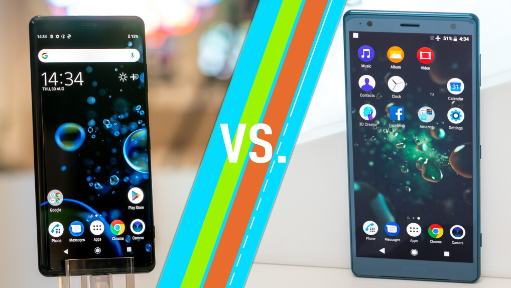 Xperia XZ3 vs. Xperai XZ2