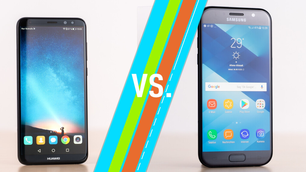 Mate 10 Lite vs. Galaxy A5 (2017)