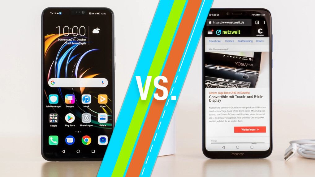 Honor 8X vs. Honor Play Teaserbild