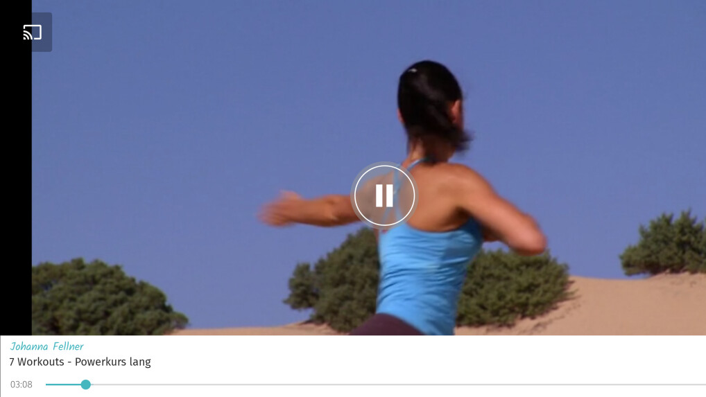 The fitness videos are all from real people. The fitness room here does not rely on animation or graphics.