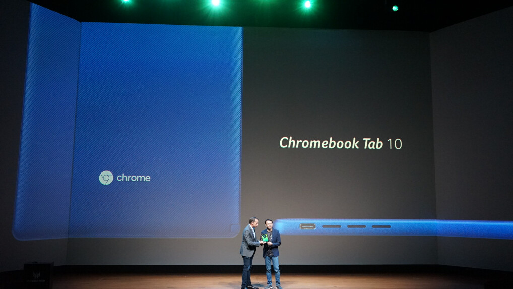 Acer stellt das Chriomebook Tab 10 mit Chrome OS offiziell vor.