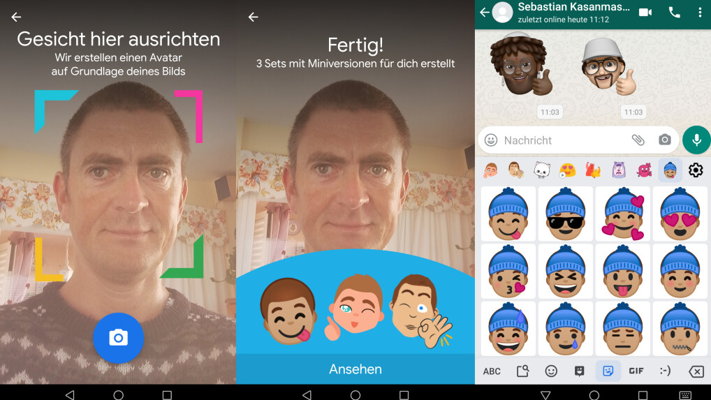 Featured Android makes personal emojis through selfies-this is the way