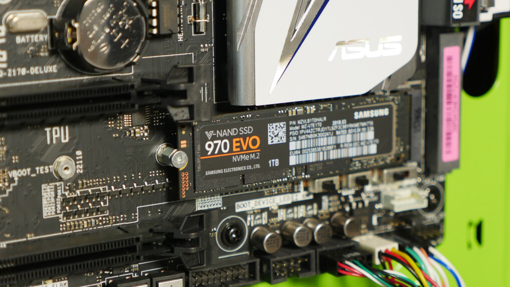 Wir haben die neue Samsung 970 EVO für euch getestet.