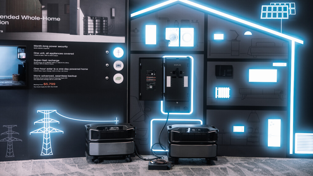 Ecoflow Auf Der Ces Delta Pro Ultra Hybrid Batteriegenerator F R