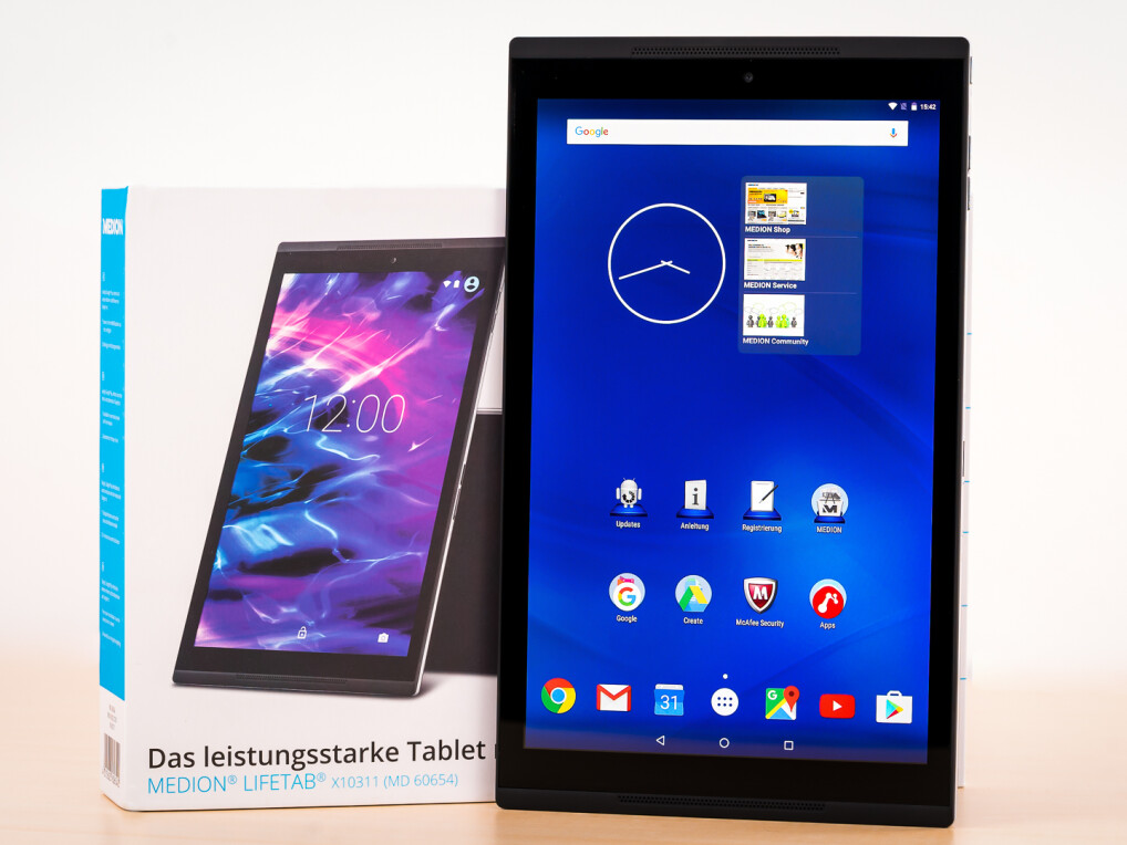 Wenn ihr mit ein paar Kompromissen leben könnt, durchaus überlegenswert: Medion LifeTab X10311 (MD 60654)