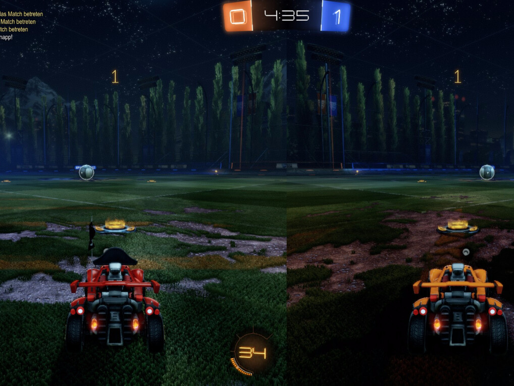 Auch zu zweit im Splitscreen grandioser Spaß.