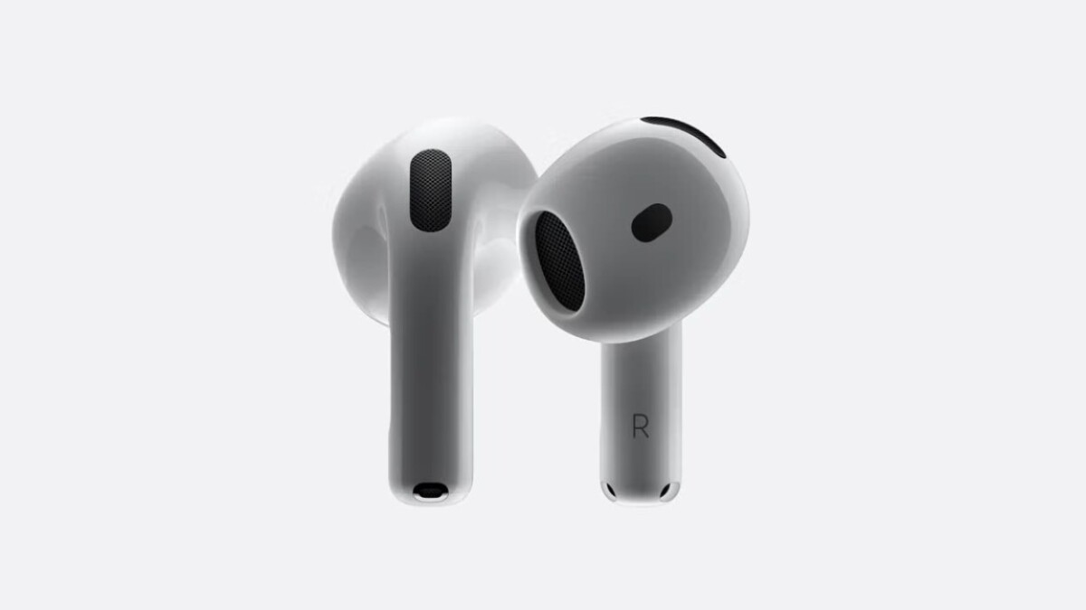 The new Apple AirPods 4 are designed to fit particularly well into your ear canal.