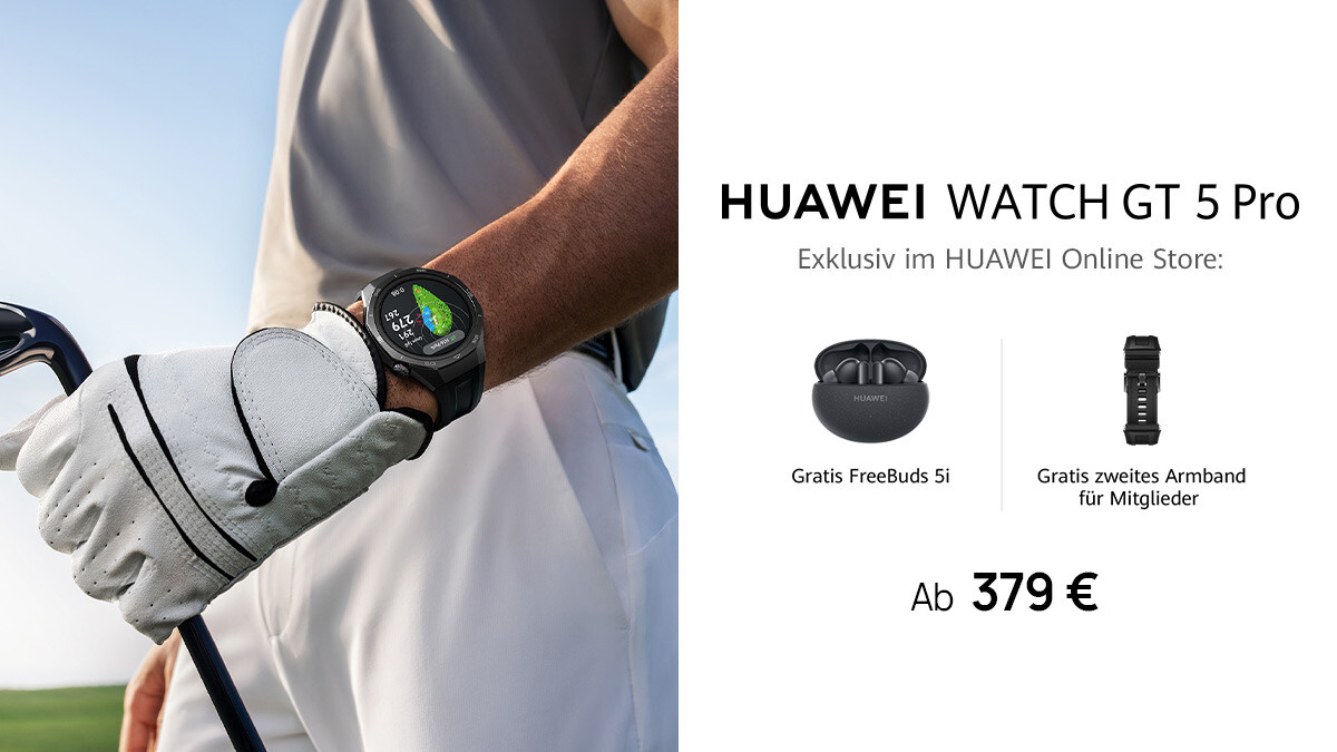 The HUAWEI Watch GT 5 Pro is the perfect elegant companion when doing sports.