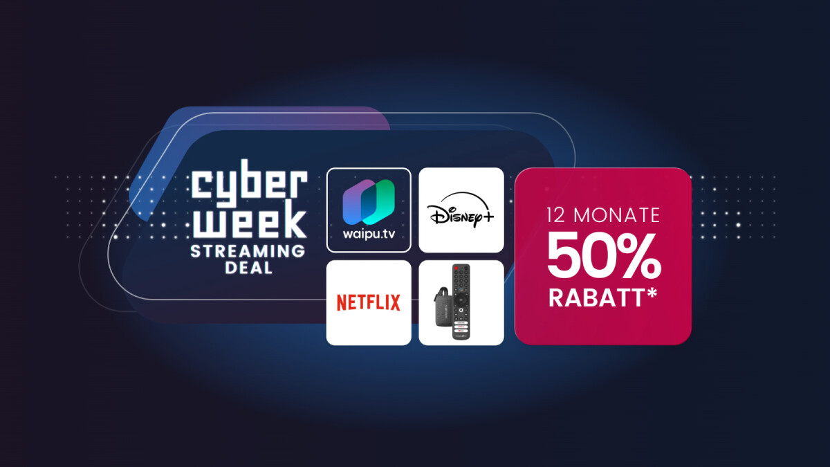 Black Friday on waipu.tv: Starke offers for TV and streaming