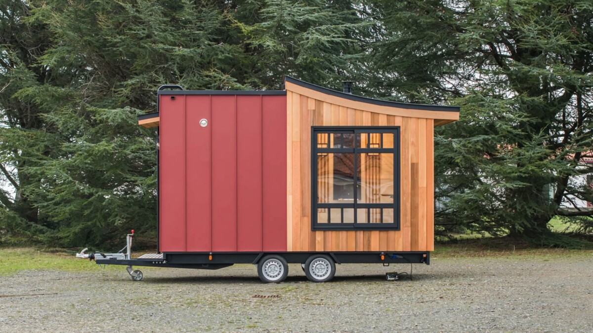 Nur 4,5 Meter lang ist dieses Tiny House eines französischen Herstellers.