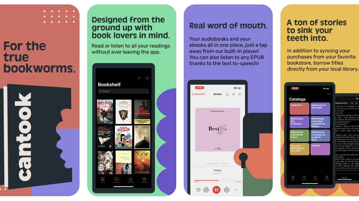 Mit dem E-Book Reader von Aldiko verwaltet ihr all eure E-Books und Hörbücher an einem Ort.