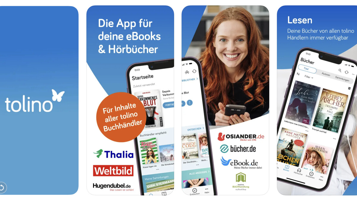 Die Tolino-App bietet euch viele Einstellungsmöglichkeiten, wie etwa den Nachtmodus.