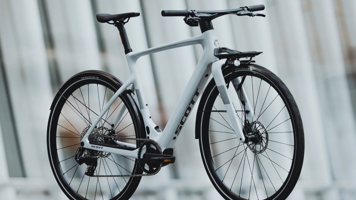 The Scott Silence eRide is a perfect electric bike with a safe setup.