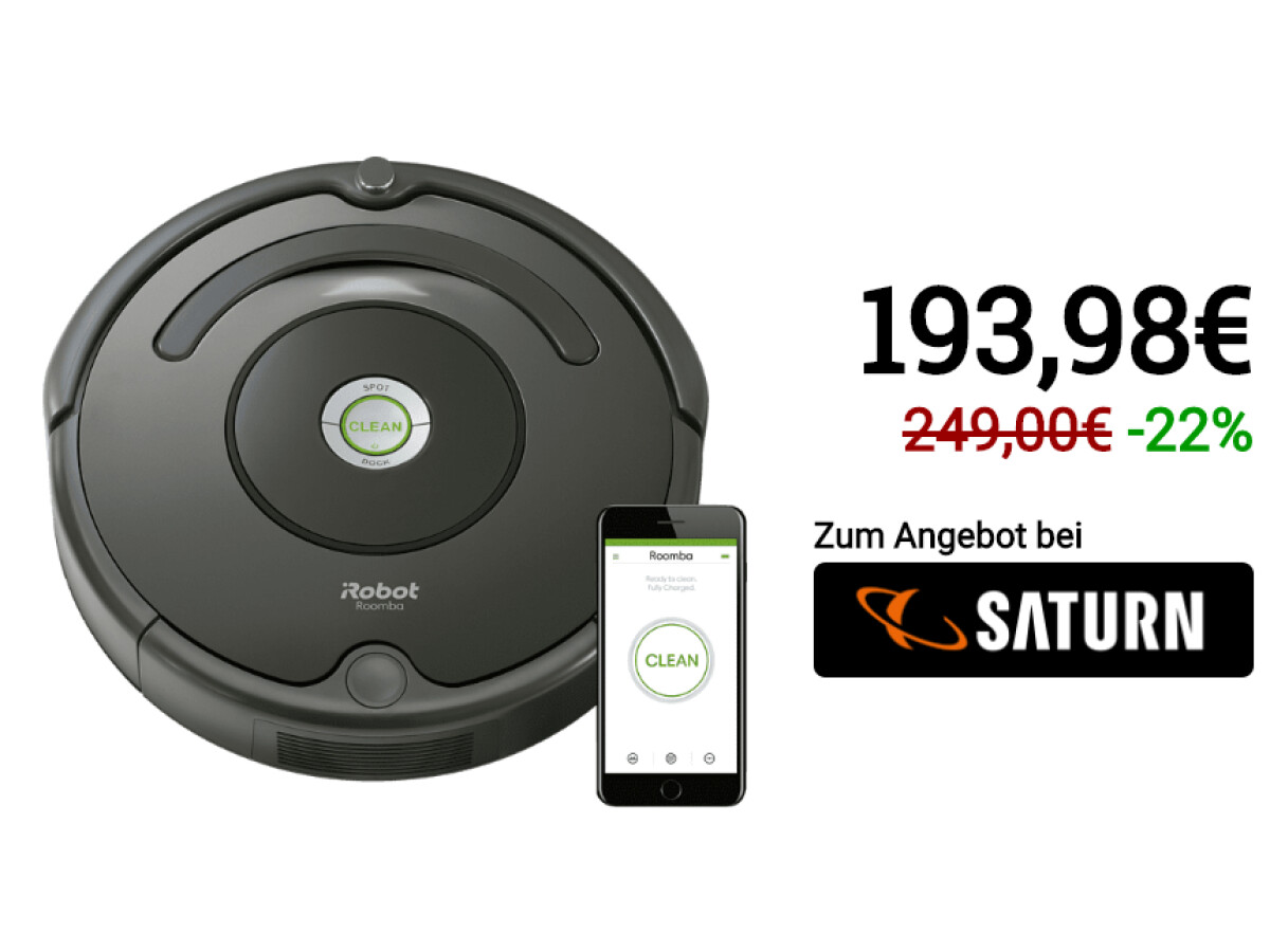 Irobot Roomba Saugroboter Bei Saturn F R Unter Euro Im Angebot