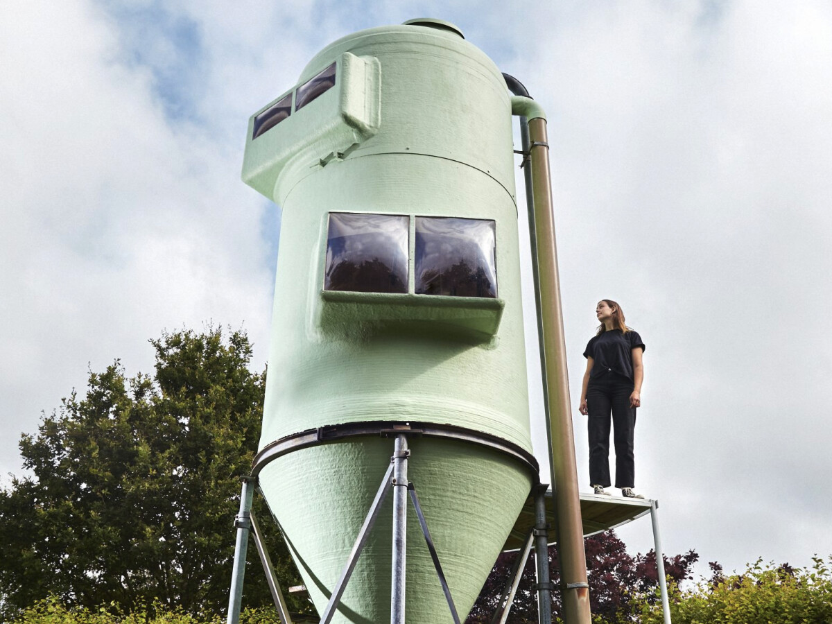 Die Studentin Stella van Beers hatte einen guten Einfall: Getreidesilos in Mini-Häuser verwandeln.