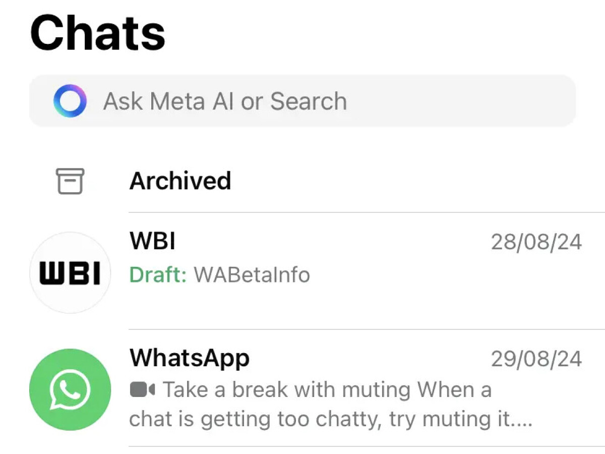 Soon you will be able to see in the chat overview if you have not yet sent a message.