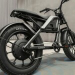 Der verbaute Nabenmotor im Hinterrad ist für Deutschland zu stark, um als Pedelec-Motor durchzugehen. 