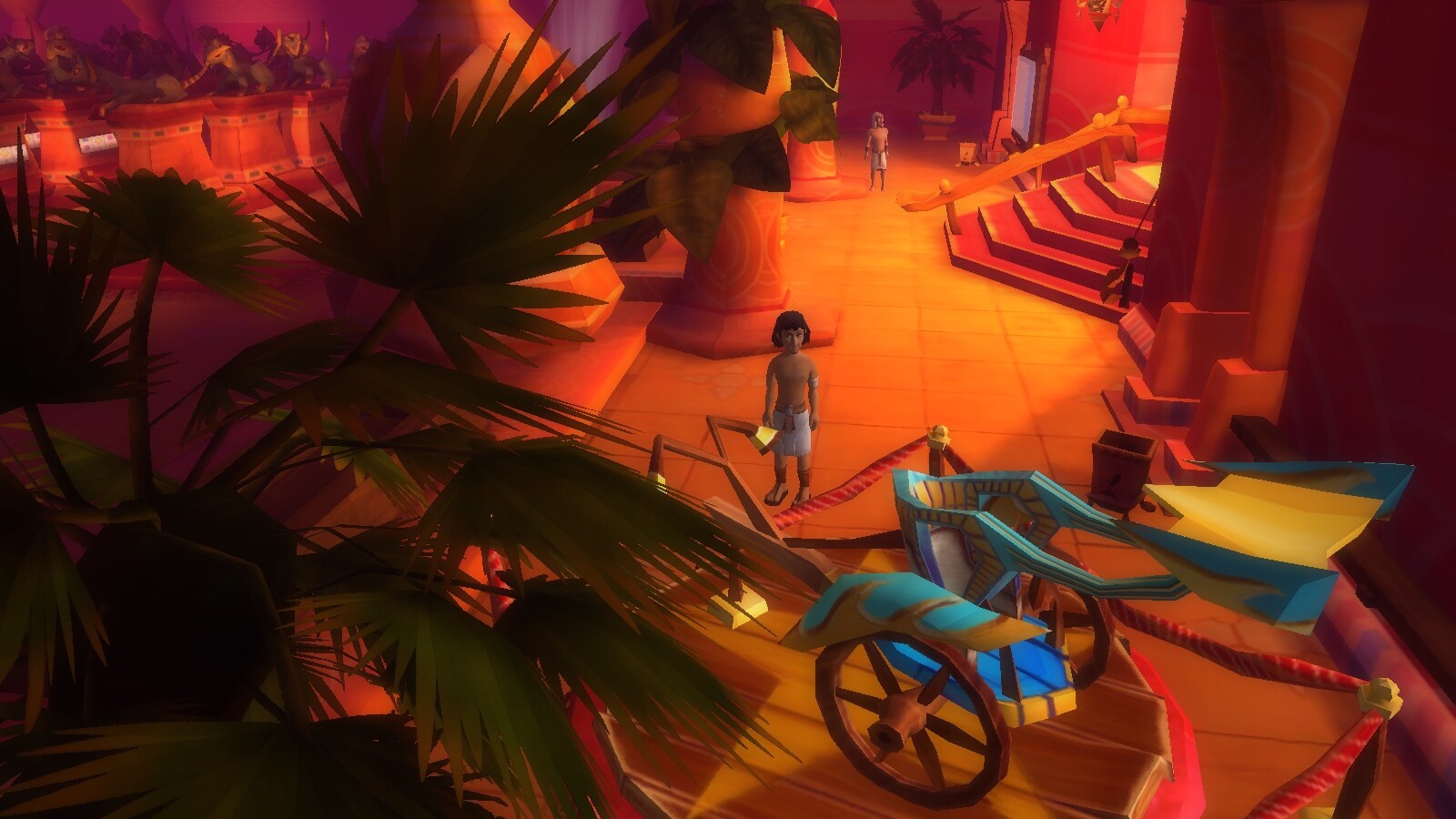 Ein Wagen der Extraklasse. Ankh hatte immer schon einen Sinn für skurile Ideen.