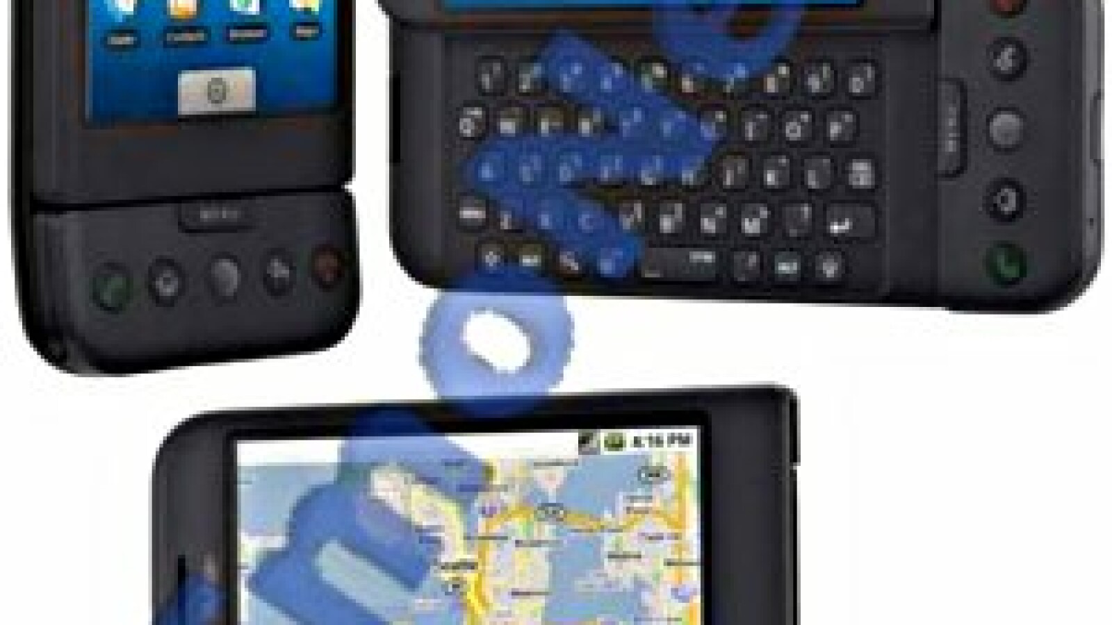 Sowohl kompakt, als auch mit ausgefahrener Tastatur: Das G1 hat viele Gesichter (Foto: Tmonews)