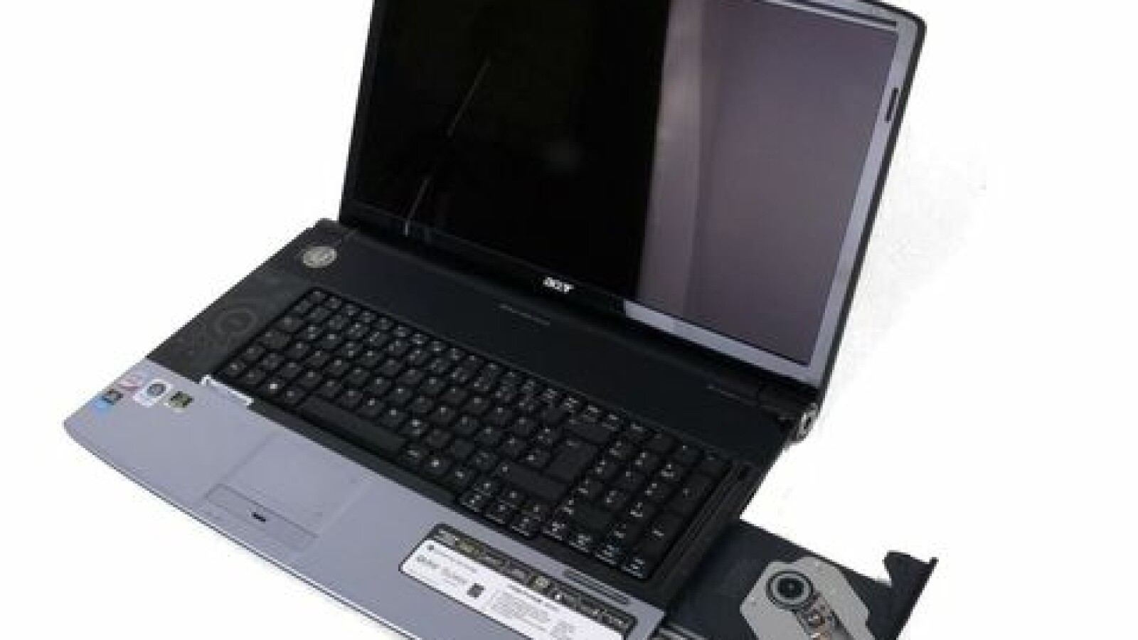 Mit glänzendem Display und Blu-Ray Laufwerk.