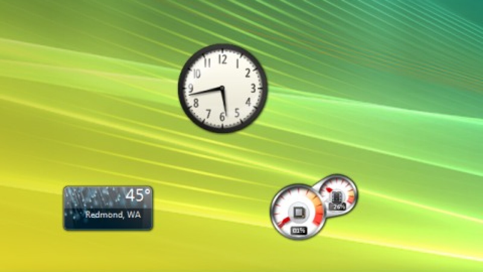 Die kleinen Hilfsprogramme namens Widgets können Sie jetzt ganz ohne seitliche Bedienleiste frei auf dem Desktop platzieren.