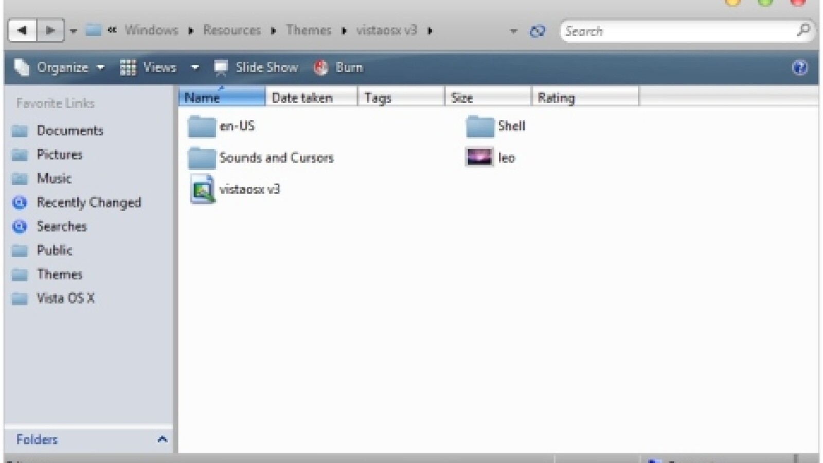 Der Windows Explorer und andere Windows-eigene Applikationen erscheinen jetzt in typischen Grautönen.