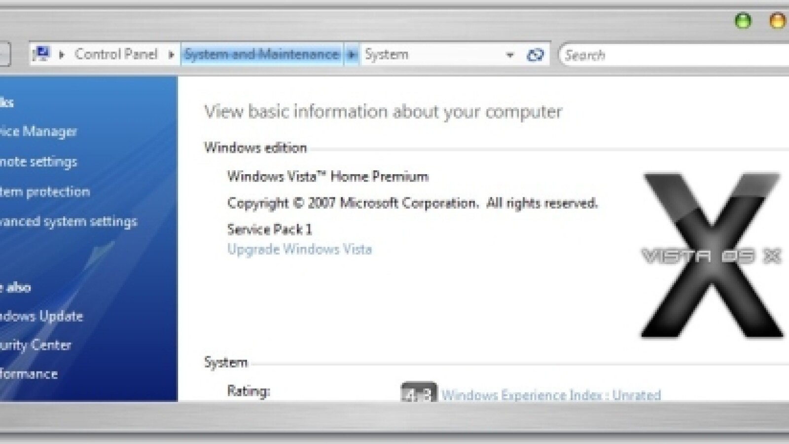 Das Transformations-Pack hat dem Betriebssystem von Windows sogar ein eigenes Branding verpasst.