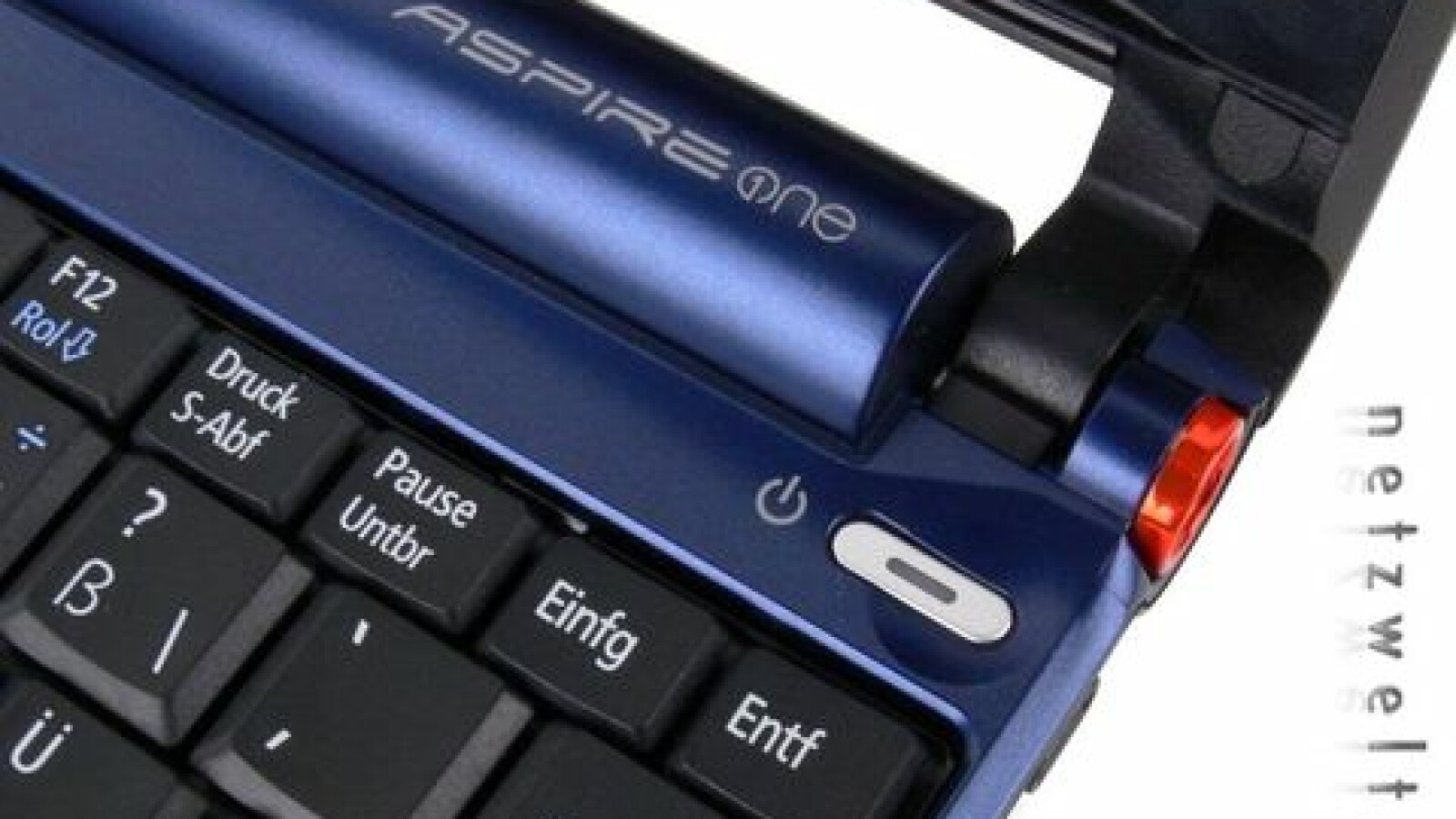 Lockeres, luftiges Design des Display-Scharniers.