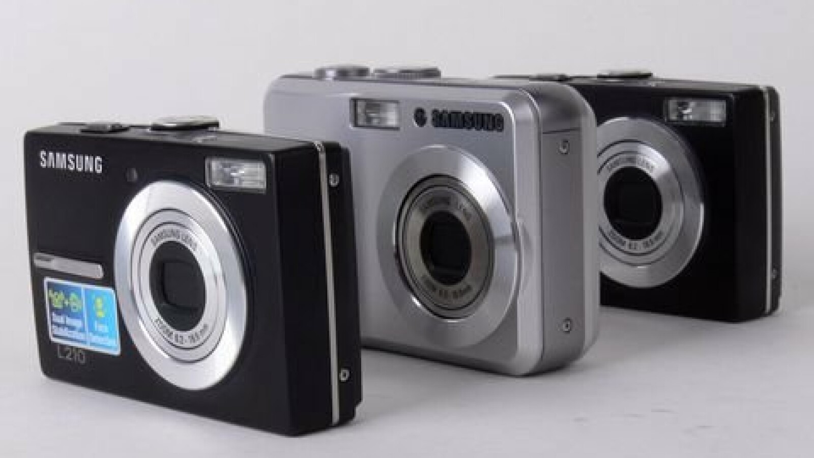 L210 (Vorne), S860 (Mitte), L100 (Hinten)