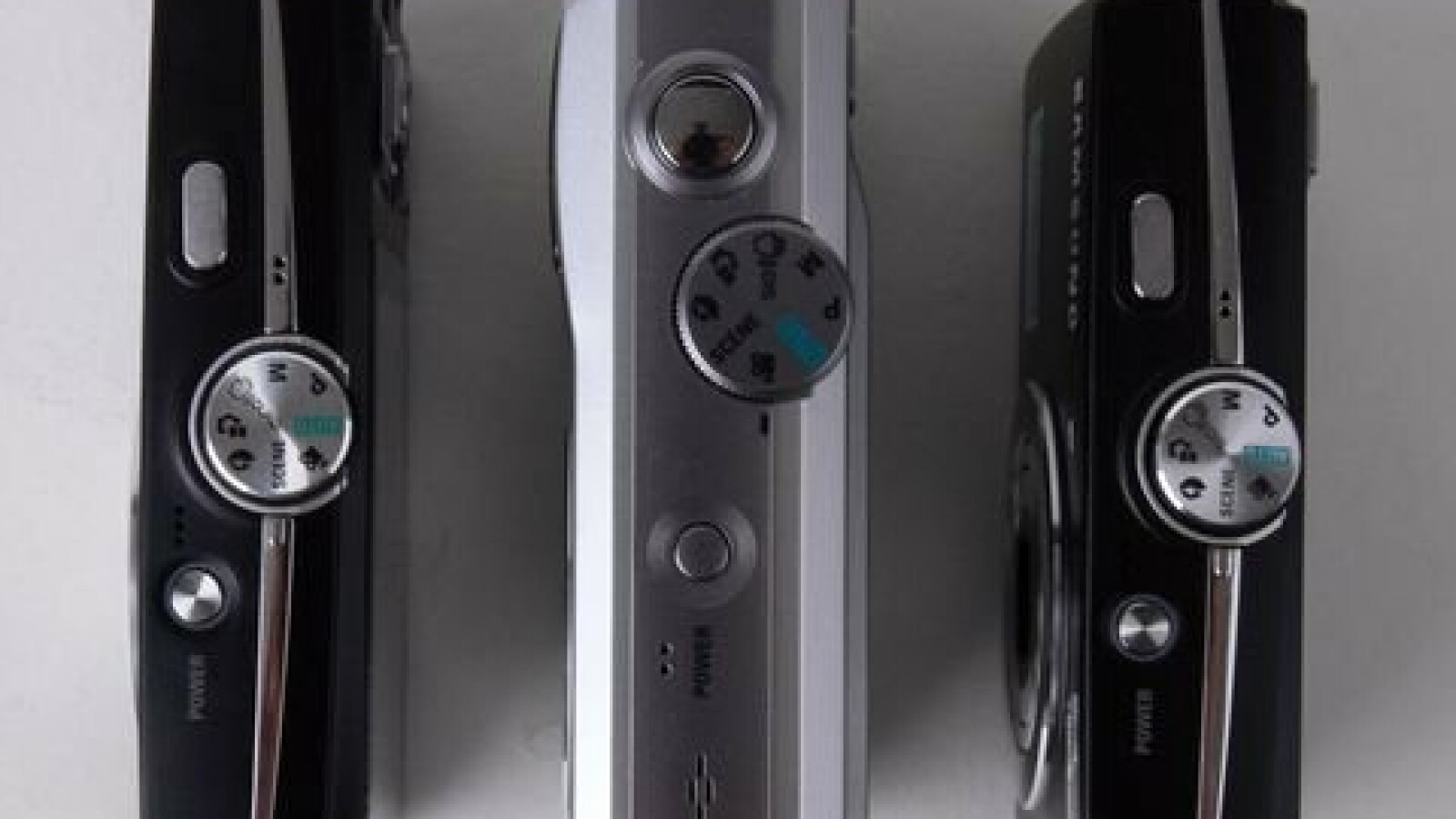 L210 (Links), S860 (Mitte), L100 (Rechts)