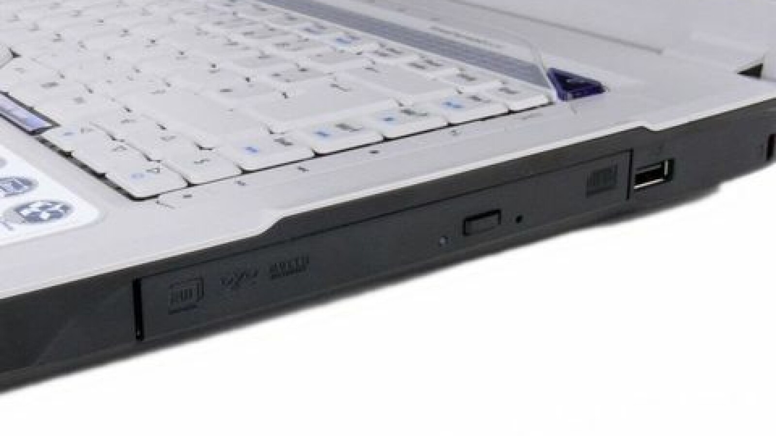 Das optische Laufwerk.