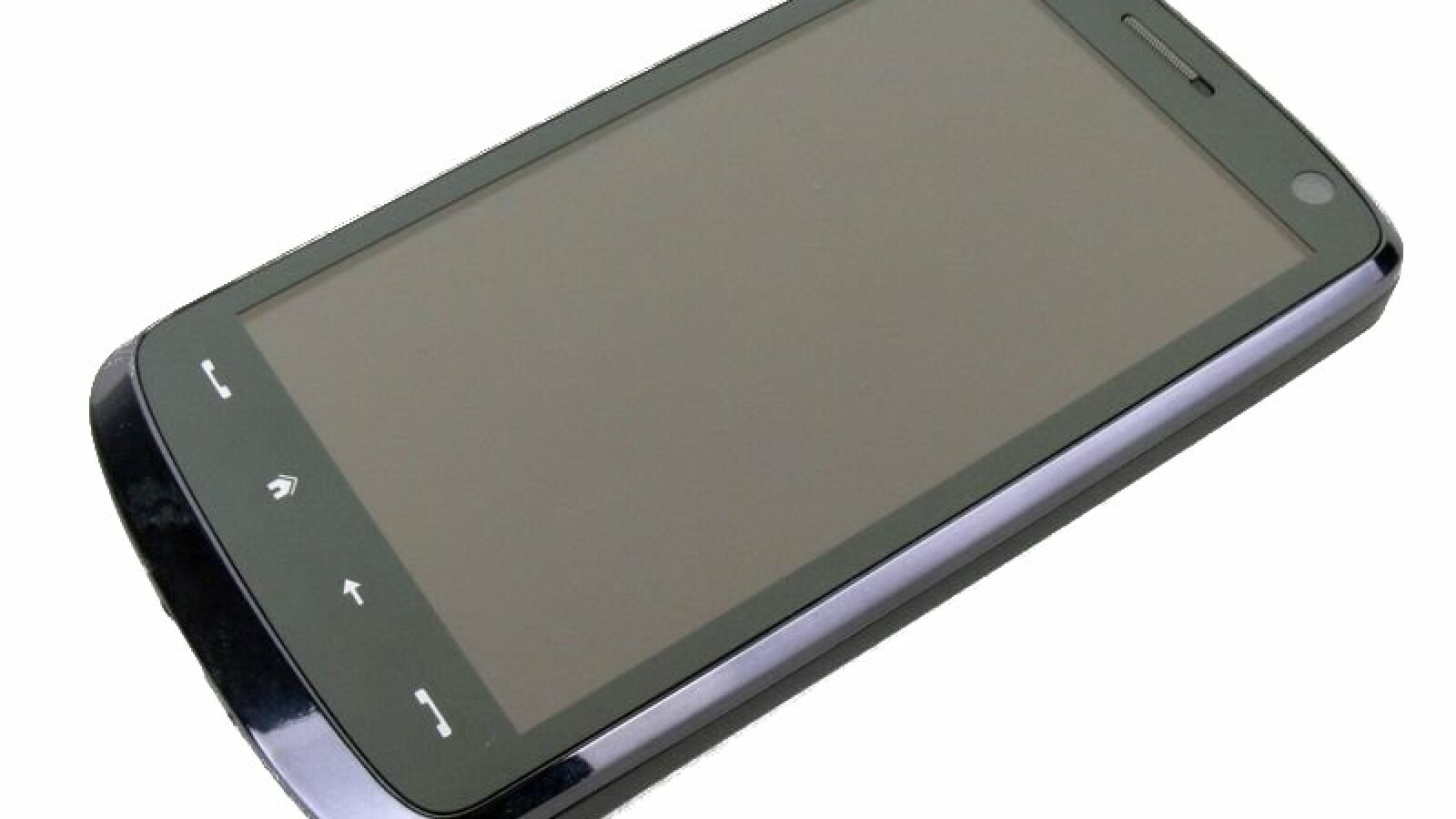 Unterhalb des Displays sitzen vier berührungsempfindliche Tasten zum Anrufen und Auflegen, sowie eine Home-Taste und eine zum Zurückspringen.