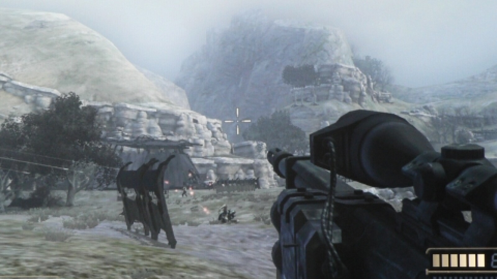 Aber wozu hat man schwere Waffen dabei?