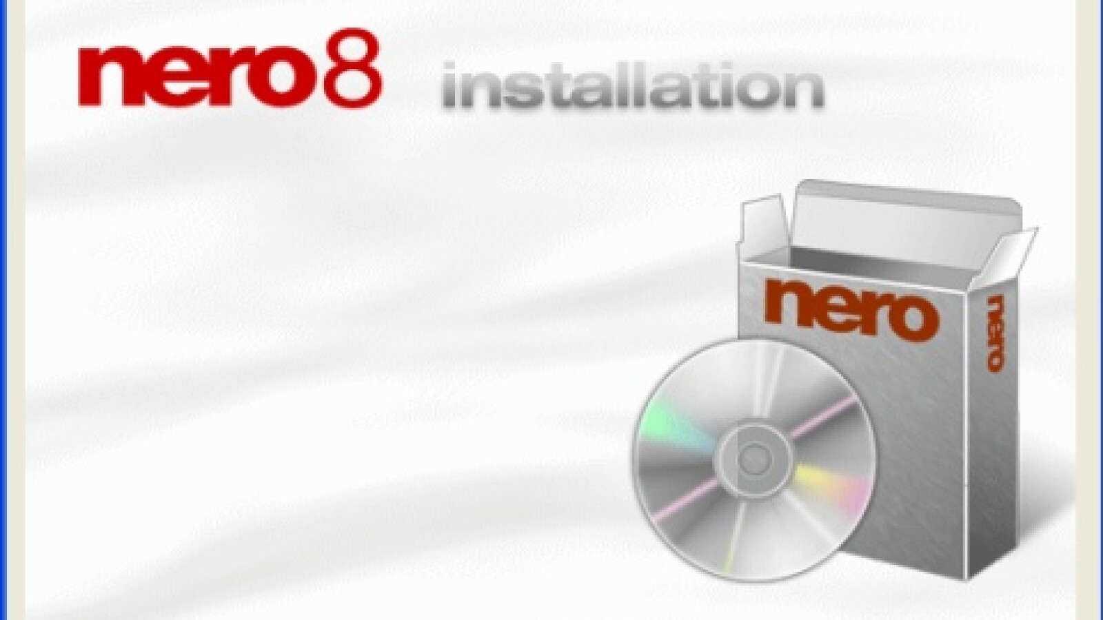 Direkt nach dem Doppelklick auf den Installer beginnt Nero mit dem Entpacken der Dateien.