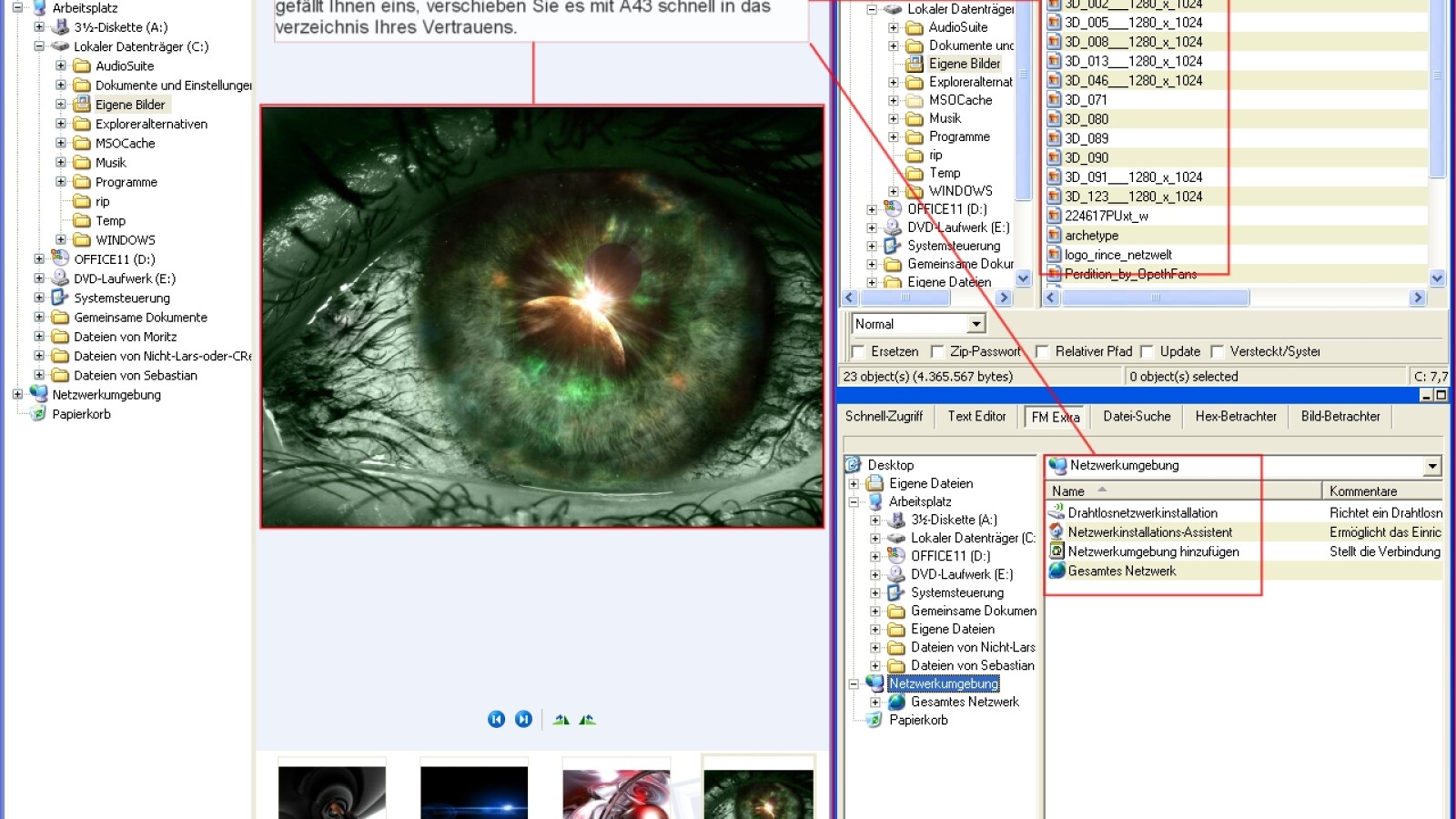 Explorer und A43 arbeiten effektiv zusammen