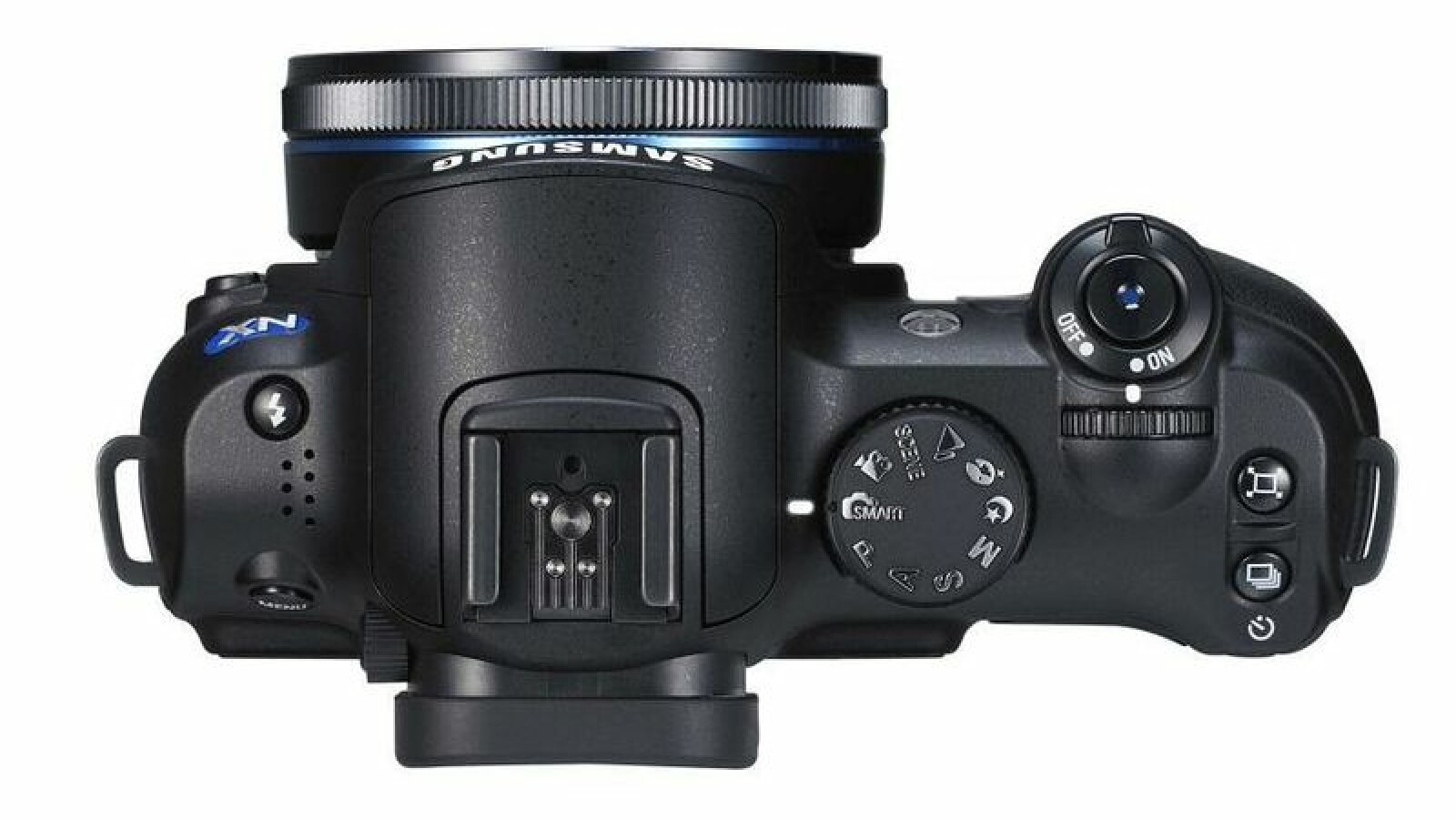 Ohne den Spiegelkasten kann das Kameragehäuse kleiner konstruiert werden.