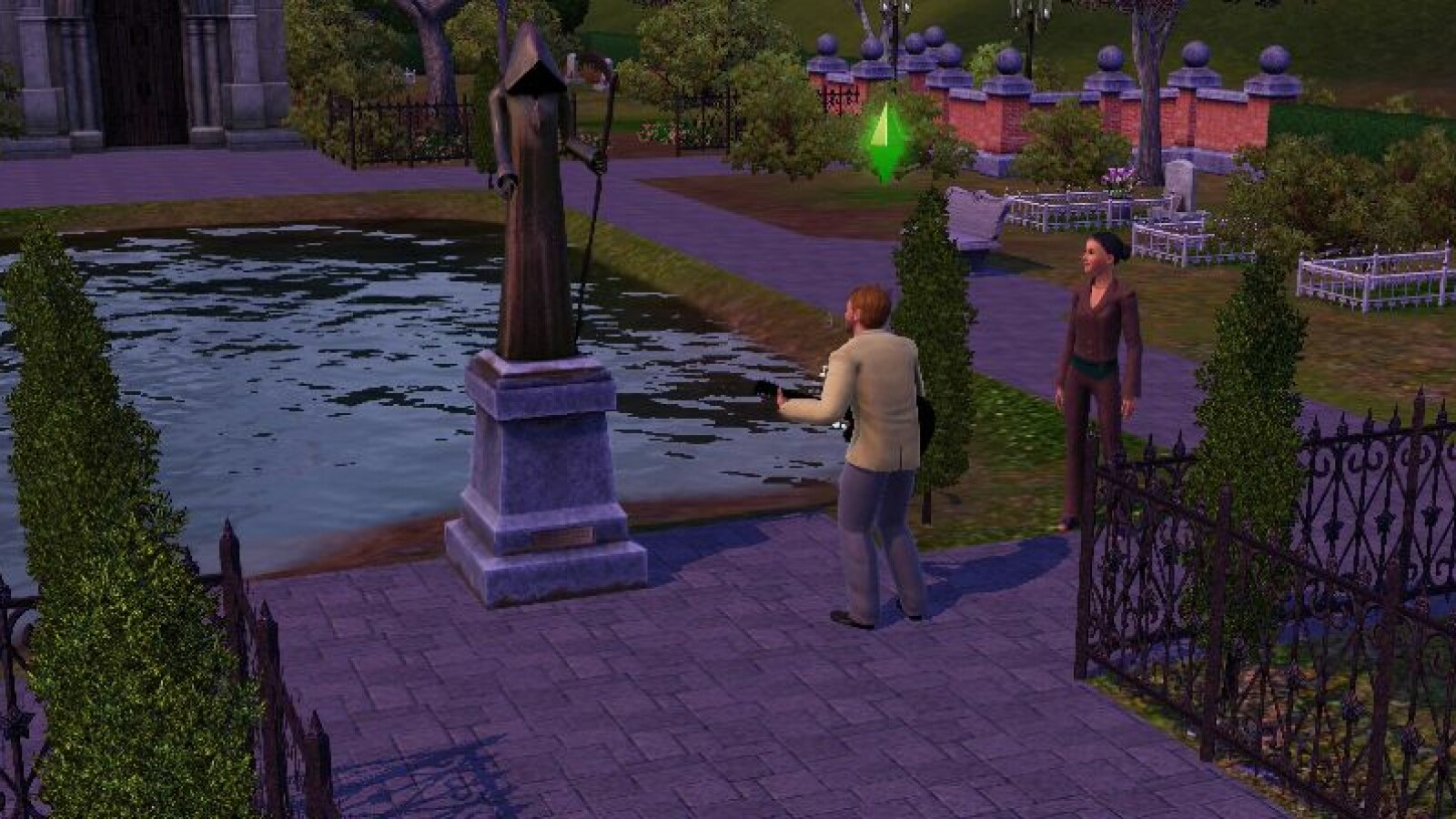 Ein Besuch auf den Friedhof sollte sich keiner entgehen lassen.