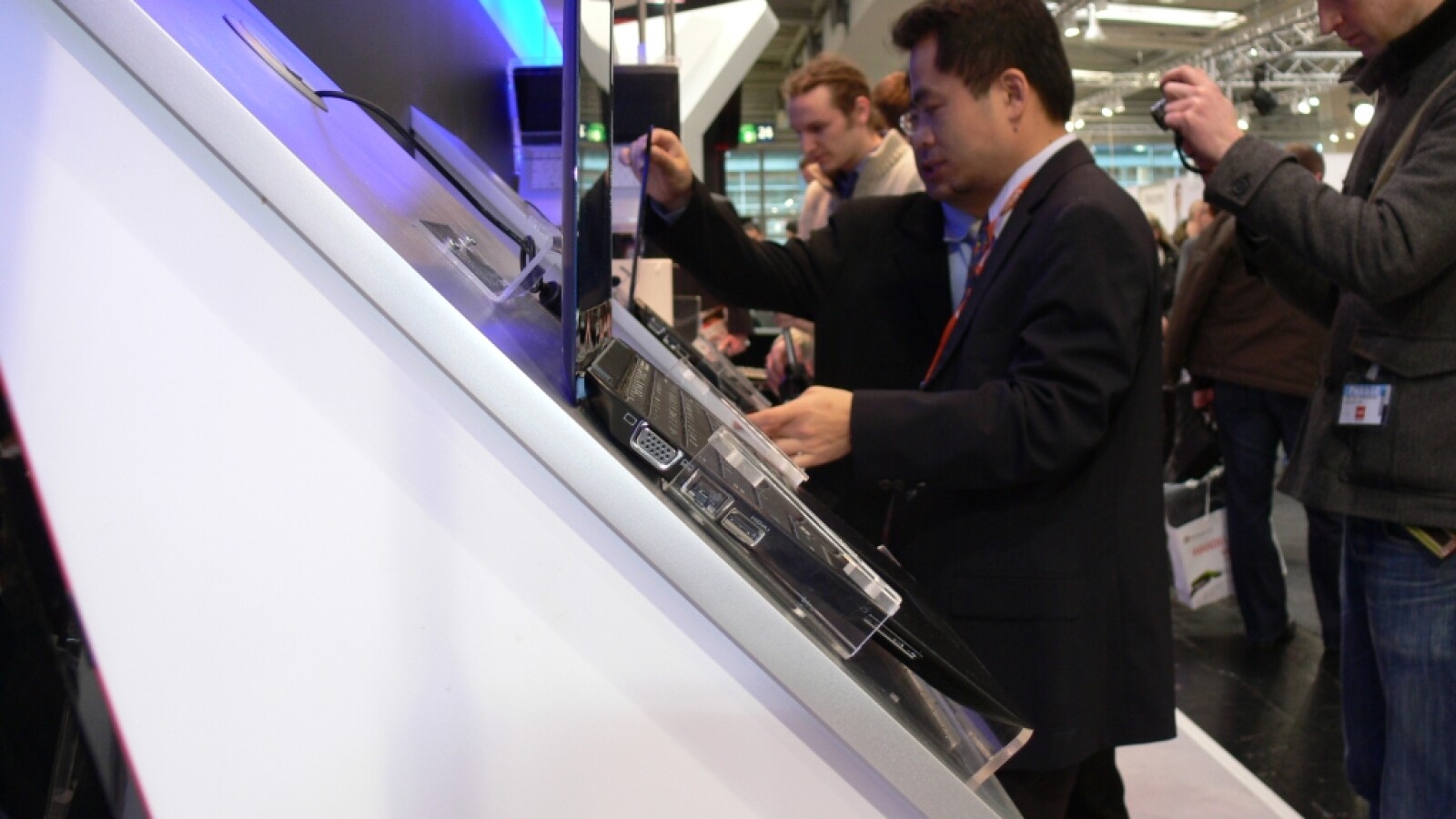 Eines der dünnsten Notebooks am Markt.