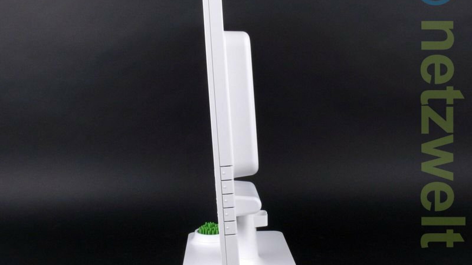 Die maximale Neigung nach vorne beträgt 5 Grad.