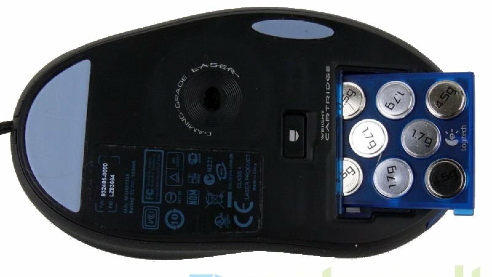 Der Sensor verfügt über 2.000 DPI.