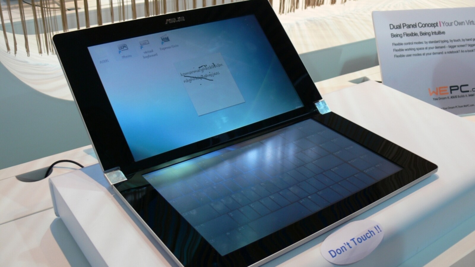 Es handelt sich noch um ein sehr frühes Konzept.