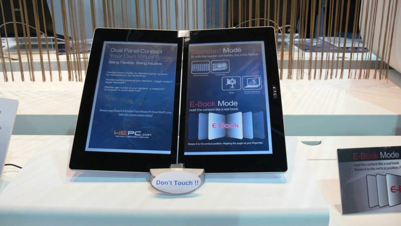 Bedienbar wie ein Buch.